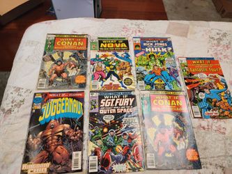 Marvel Comics What If...? Comic Book Lot Hulk Nova Juggernaut Bronze Age