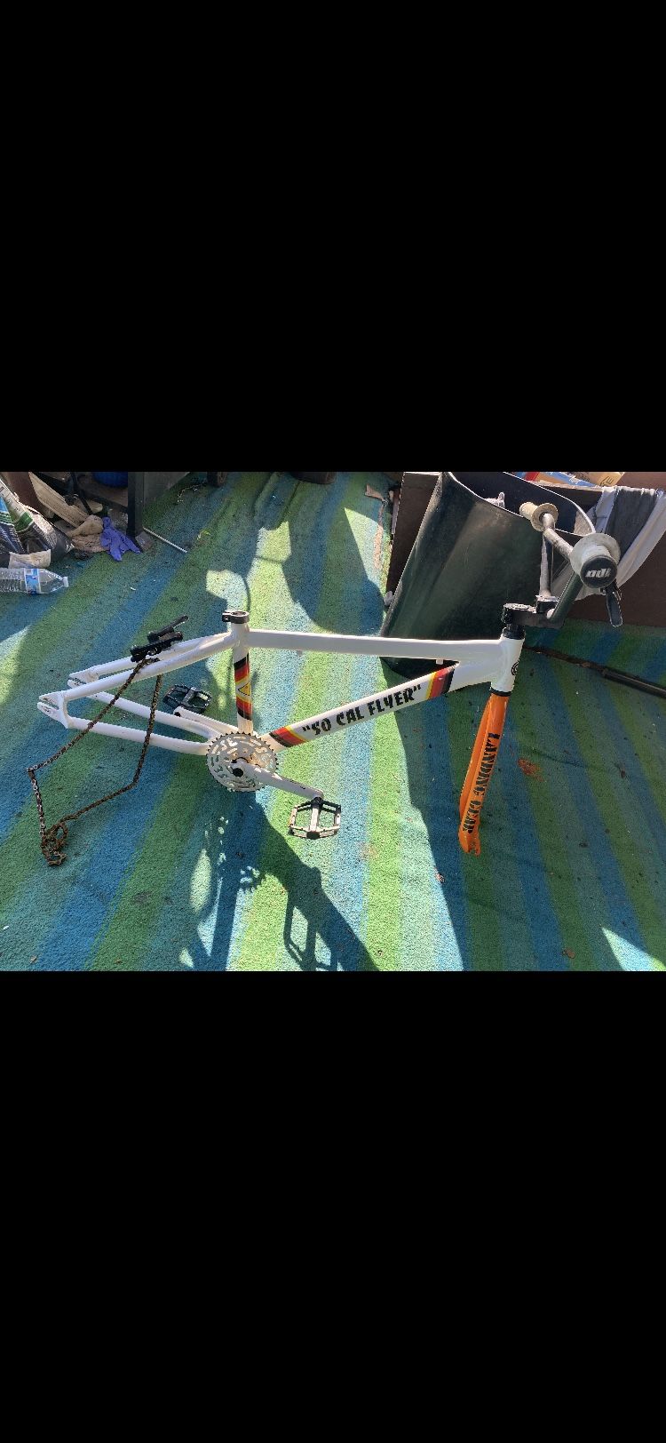 SE SO CAL FLYER BMX FRAME & WHEELS