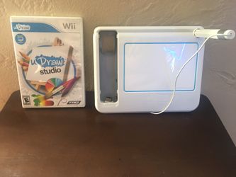 Nintendo Wii U Draw with Drawing Pad Game Tablet