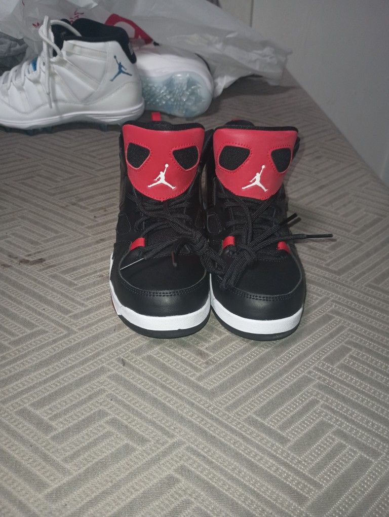 Air Jordan Flight Club 91 Black And Red Look At Description For Size