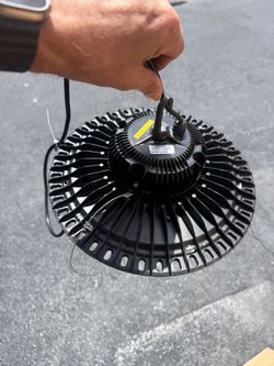 200W UFO LED High Bay Mining Lamp 6500K New No Box Tested Working
