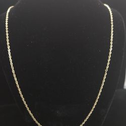 10k Gold Rope Chain 