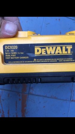 Dewalt charger