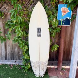 5’6 Panda Dolly Dagger Surfboard Fish Twin Fin Twinzer Surf Board (not Channel Islands Lost Stu Kenson Album Ryan Burch Lost Pisces Rnf 96)