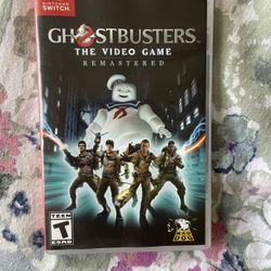 Nintendo Switch Ghostbusters Game