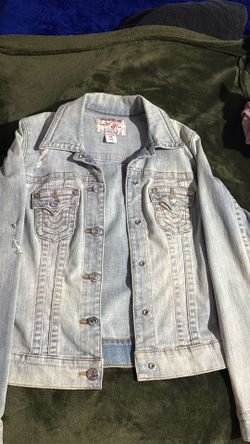 TRUE RELIGION JEAN JACKET (SIZE M/M)