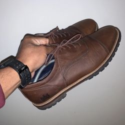 Cole Haan Richardson Grand Men's Cap Toe Dress Shoes Size 13M Brown C28331