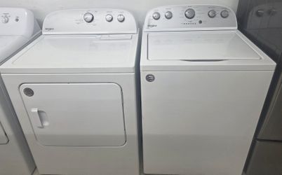 Whirlpool Washer & Dryer 
(Works Great)
Delivery Available 
Comes w/ Warranty 

Our Store is Located at:
1260 Highway 85 N.
Fayetteville,  GA