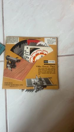 Sears craftsman Hallow Ground Planer fits 5/8 round arbor