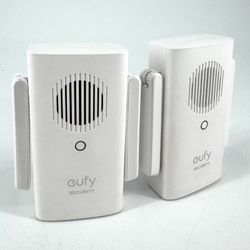 2-PACK eufy Video Doorbell Add-On Chime Indoor Chime For eufy Doorbell t8020