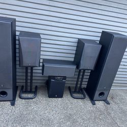 Set of Yamaha surround system