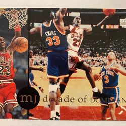 NBA basketball card 1997 Michael Jordan upper deck