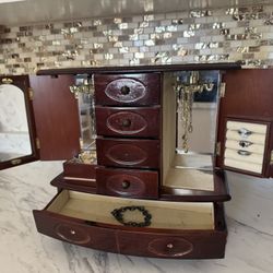 Vintage Jewelry Storage Box