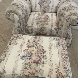 Chair And Ottoman