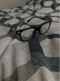 Gold chrome glasses
