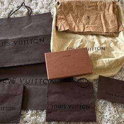 Louis Vuitton LV multiple dust Bag Box  Paper Bag
