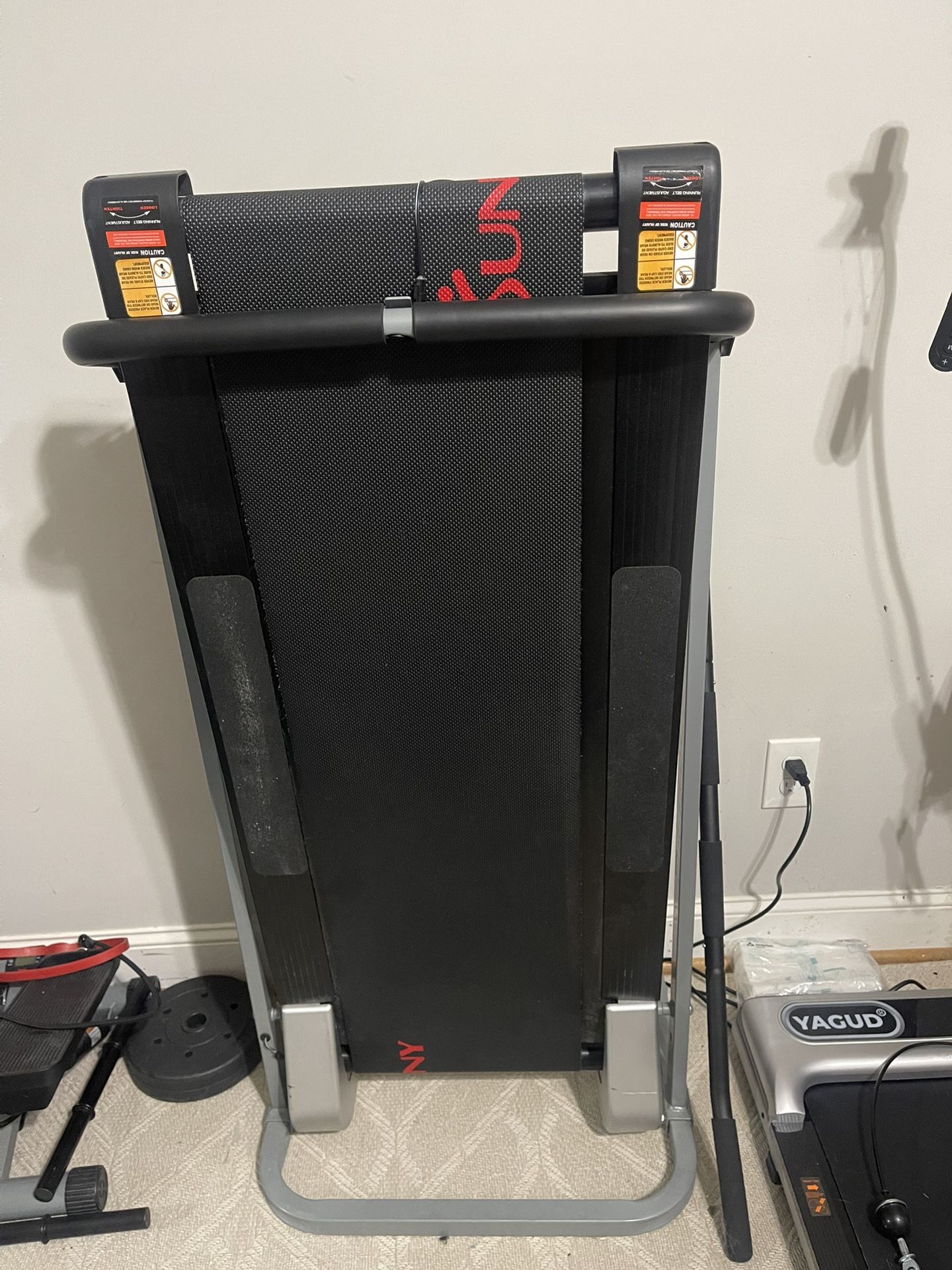 30lb Dumbbell $35 / Walking Pad Non Powered $50