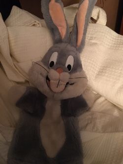 Bugs Bunny plush stuffed special effects hand puppet