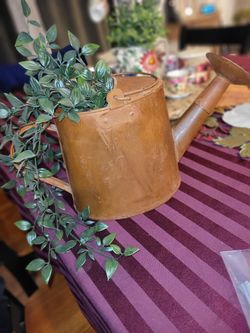 Rustic Metal Watering Can