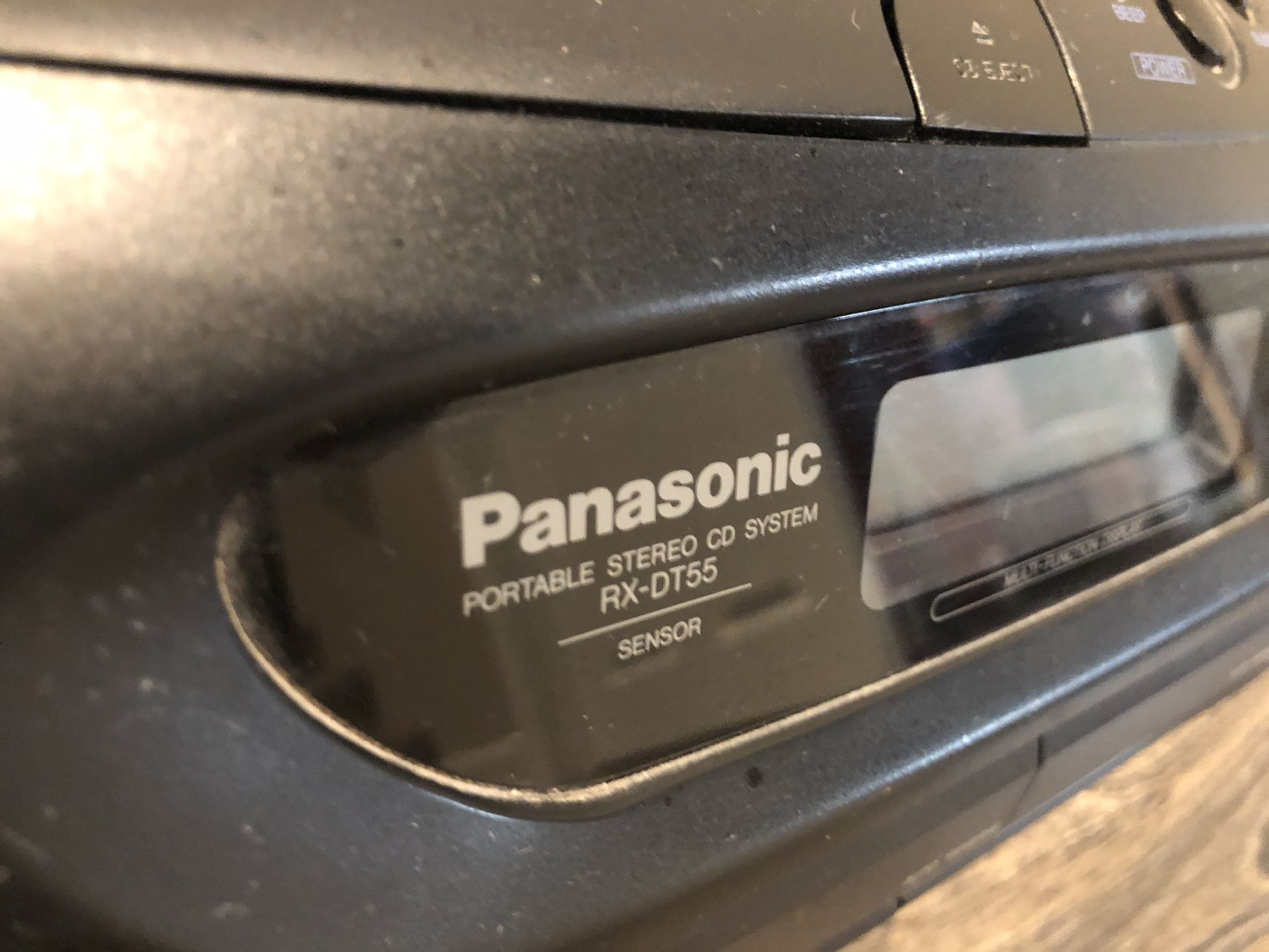 Panasonic RX-DT55 CD system. Made in Japan for Sale in Northbrook