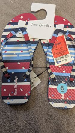 Patriotic Flip Flops