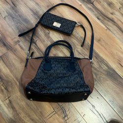 Matching Bag And Wallet 