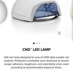 CND Gel Nail Polish LED Lamp