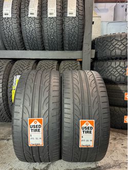(2) 255/35/19 Hankook