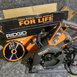 RIDGID THRUCOOL 15 Amp 7-1/4 in. Worm Drive Circular Saw