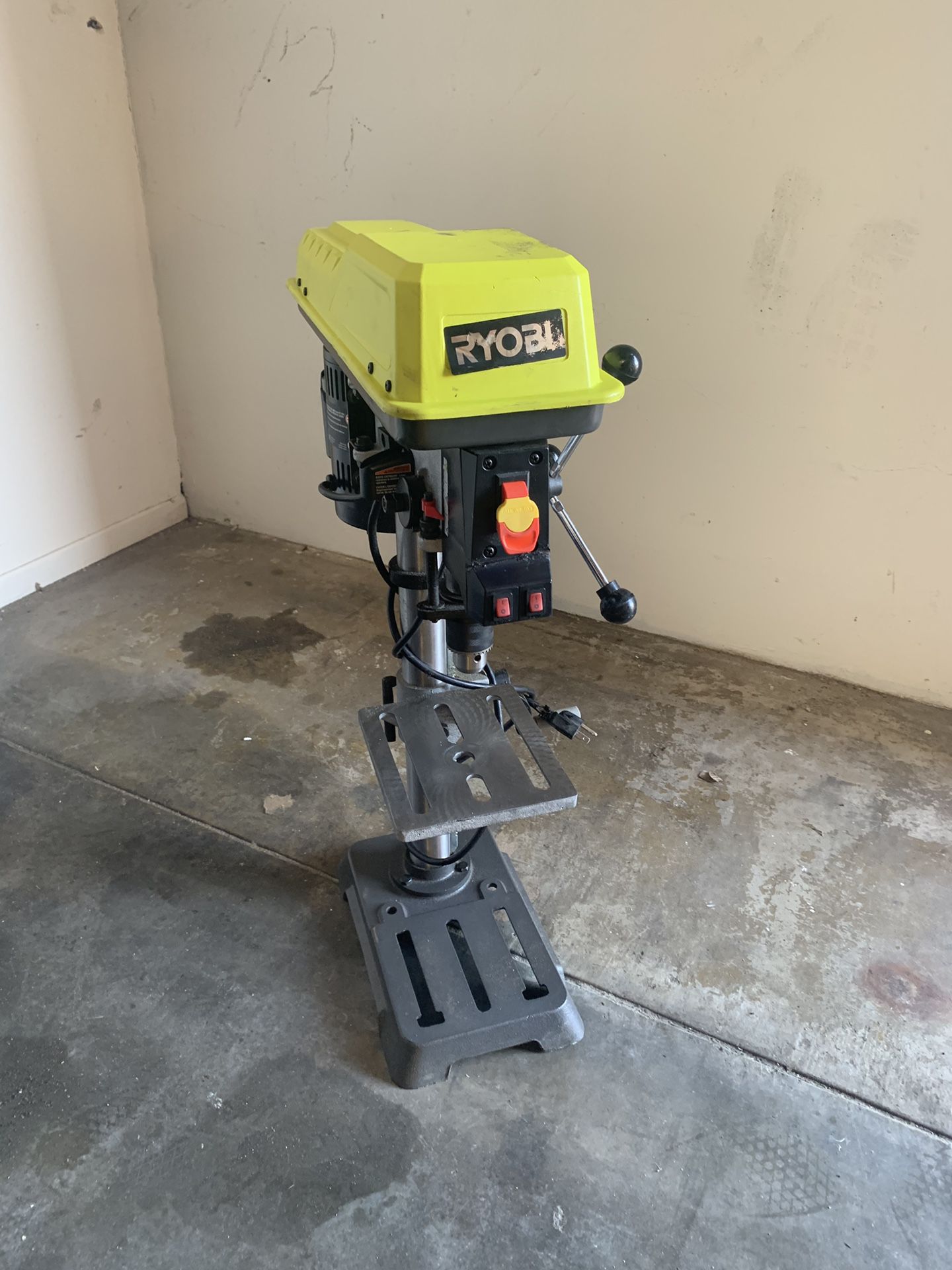 RYOBI 10 in. Drill Press with EXACTLINE Laser Alignment Syst