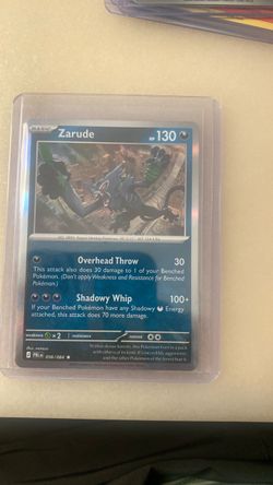 Zarude Pokémon Card 056/084 Holo