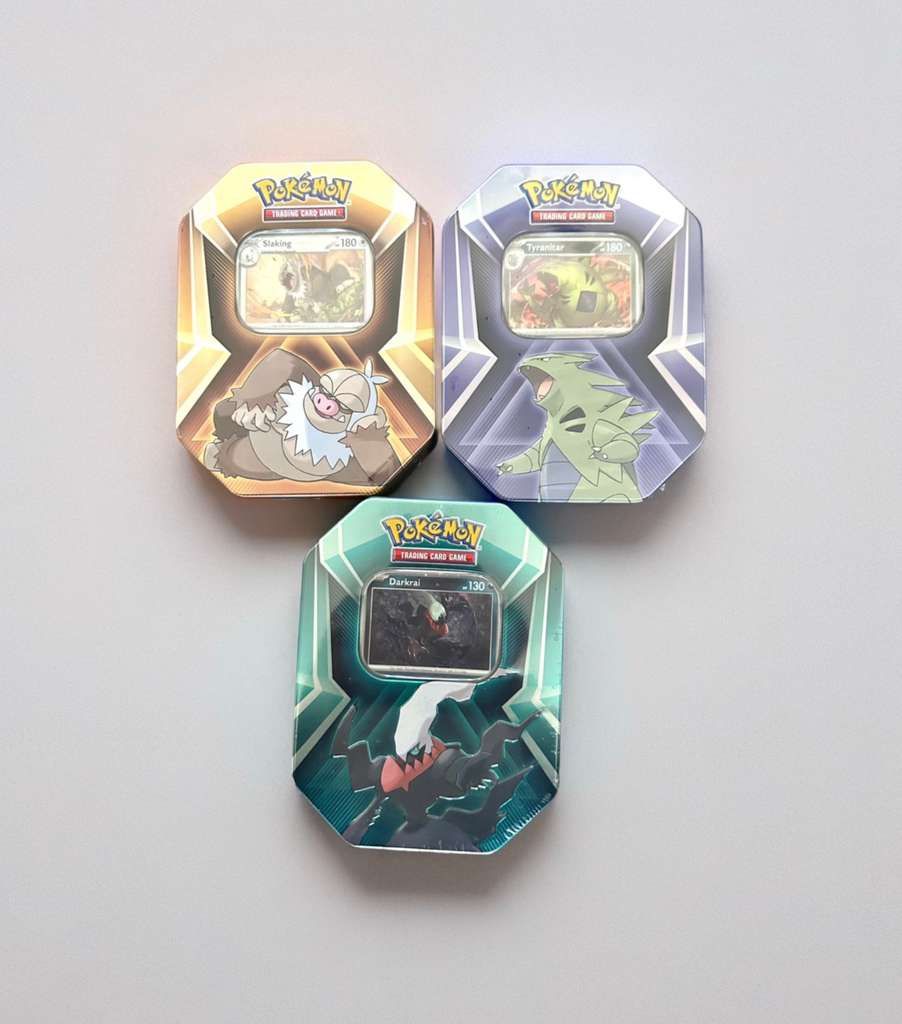 NEW Pokemon TCG Triple Whammy Tins Set Collector (Set of 3) Factory Sealed