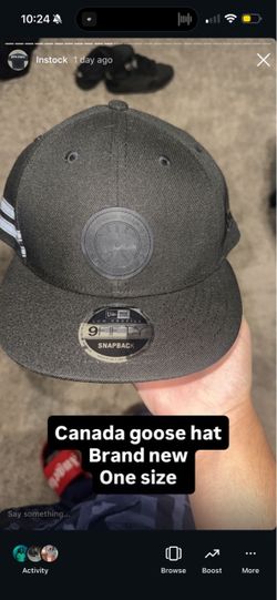 Canada goose hat black
