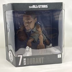 Small Stars Kevin Durant 12” Vinyl Figure Brooklyn Nets Gray Jersey Collectible