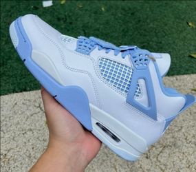 Air Jordan 4 Retro White and blue Limited Edition