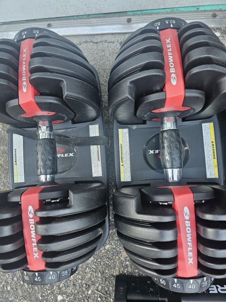 Bowflex Dumbells 5-52