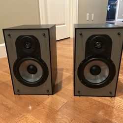 Paradigm mini monitor bookshelf speakers