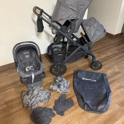 Uppababy Vista V2 Stroller And Car seat 