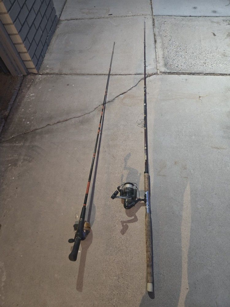 2 Fishing Poles