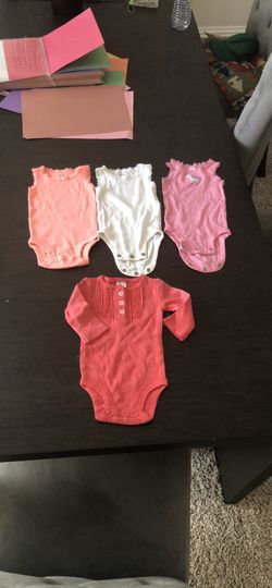 carter’s body suit 4 piece