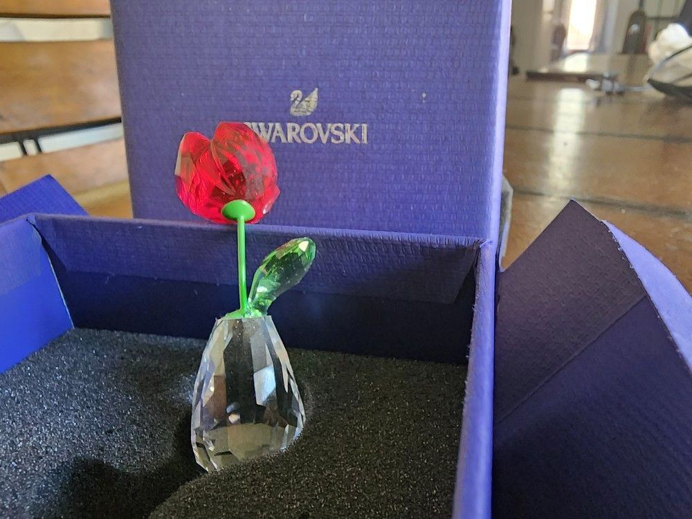 Swarovski Crystal Rose