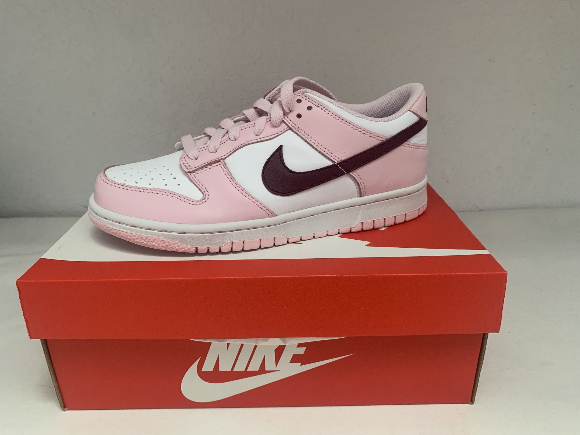 Nike Dunk Low Pink Foam 6y
