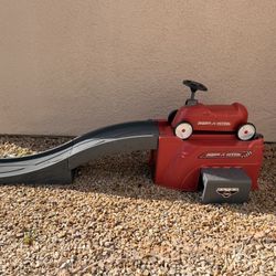 Kids Ride On Toy with Ramp Radio Flyer Car Toddler Ride On Set