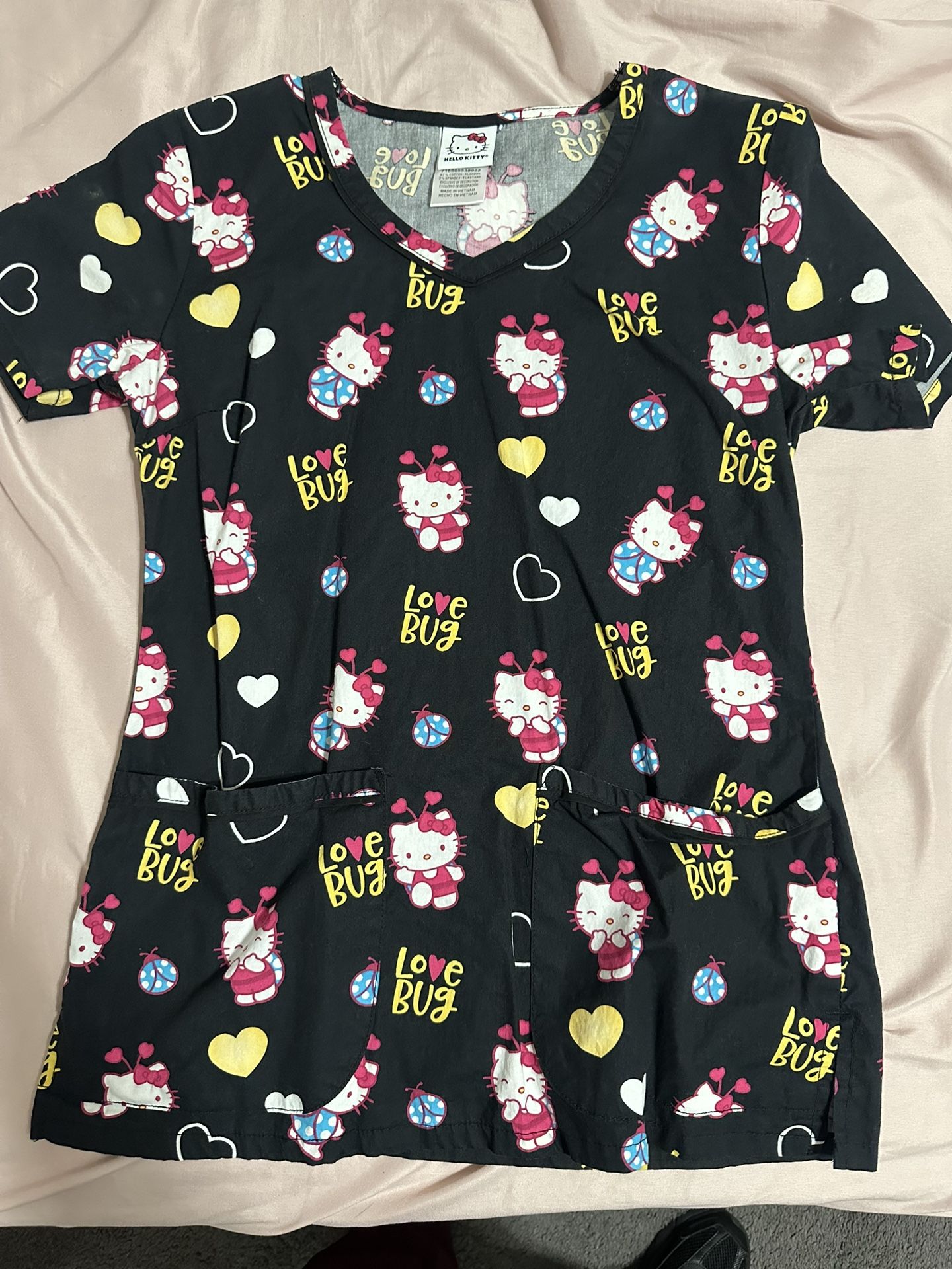 Hello Kitty Scrub Top