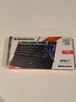 Steelseries Apex 7 TKL Mechanical Gaming Keyboard Tenkeyless