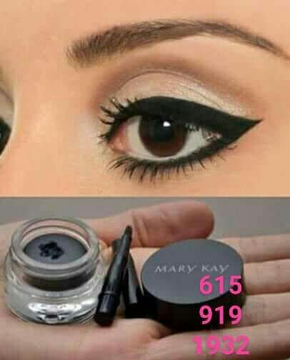Mk gel eyeliner. Delineador de gel Mary kay