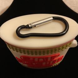 Cup Noodle Ear Bud Keychain …