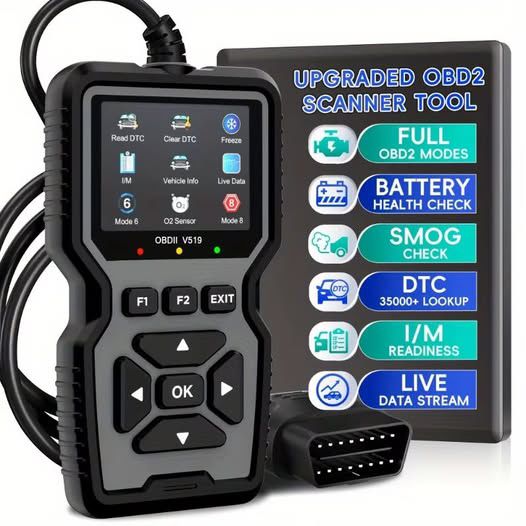 Professional OBD2 Scanner β Engine Code Reader & Reset Tool