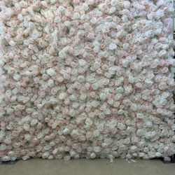 Wedding Flower Wall Backdrop