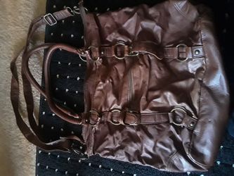 Very lightweight light brown purse